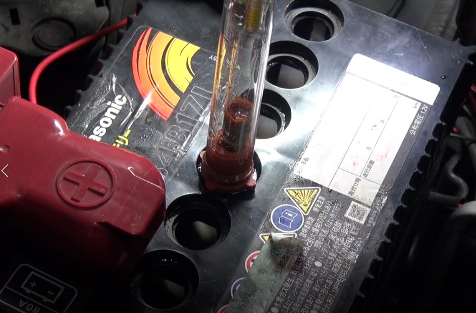 バッテリー液補水