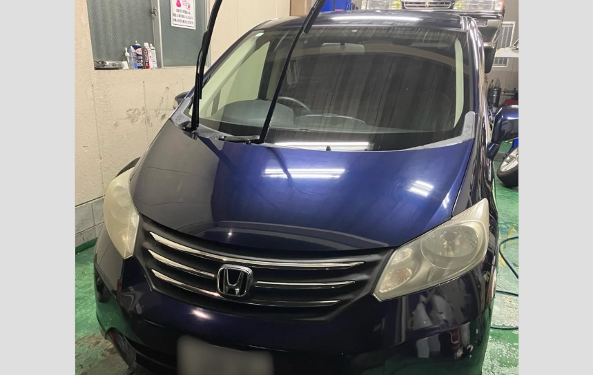 【尼崎市】ホンダ・フリードの車検代行事例｜ロアアームボールジョイントブーツ交換で保安基準も安心！