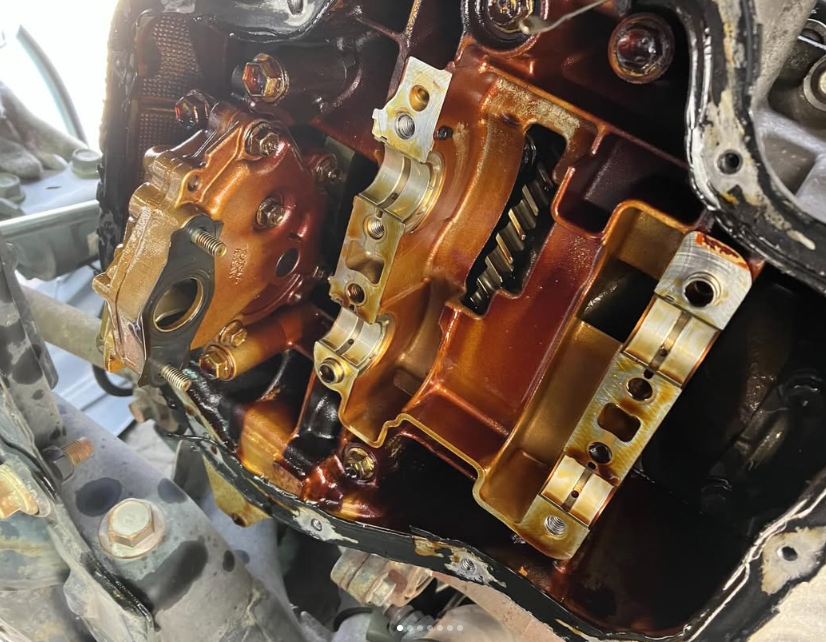 【尼崎市】20系ヴェルファイアのエンジン異音＆冷却水漏れ修理｜バランサーシャフト・WP交換