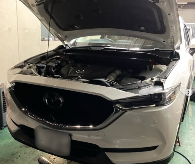 【尼崎市】CX-5の車検代行＆予防整備｜ロアアームブーツ交換・タイヤローテーションで安心走行！